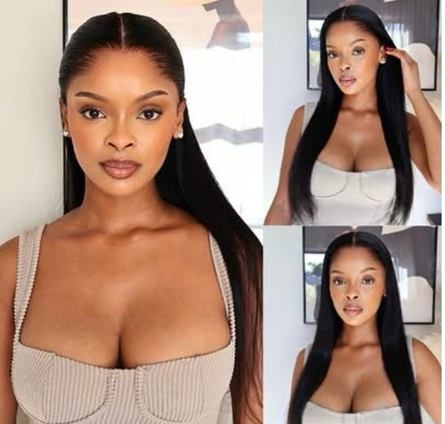 26 inch Simi-Blended Human Hair