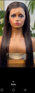 26 inch 13x4 Brazilian Full Frontal Lace Wig Colour 2