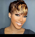 Brazilian Piano Pixie Wig-Natural Look & Easy Style