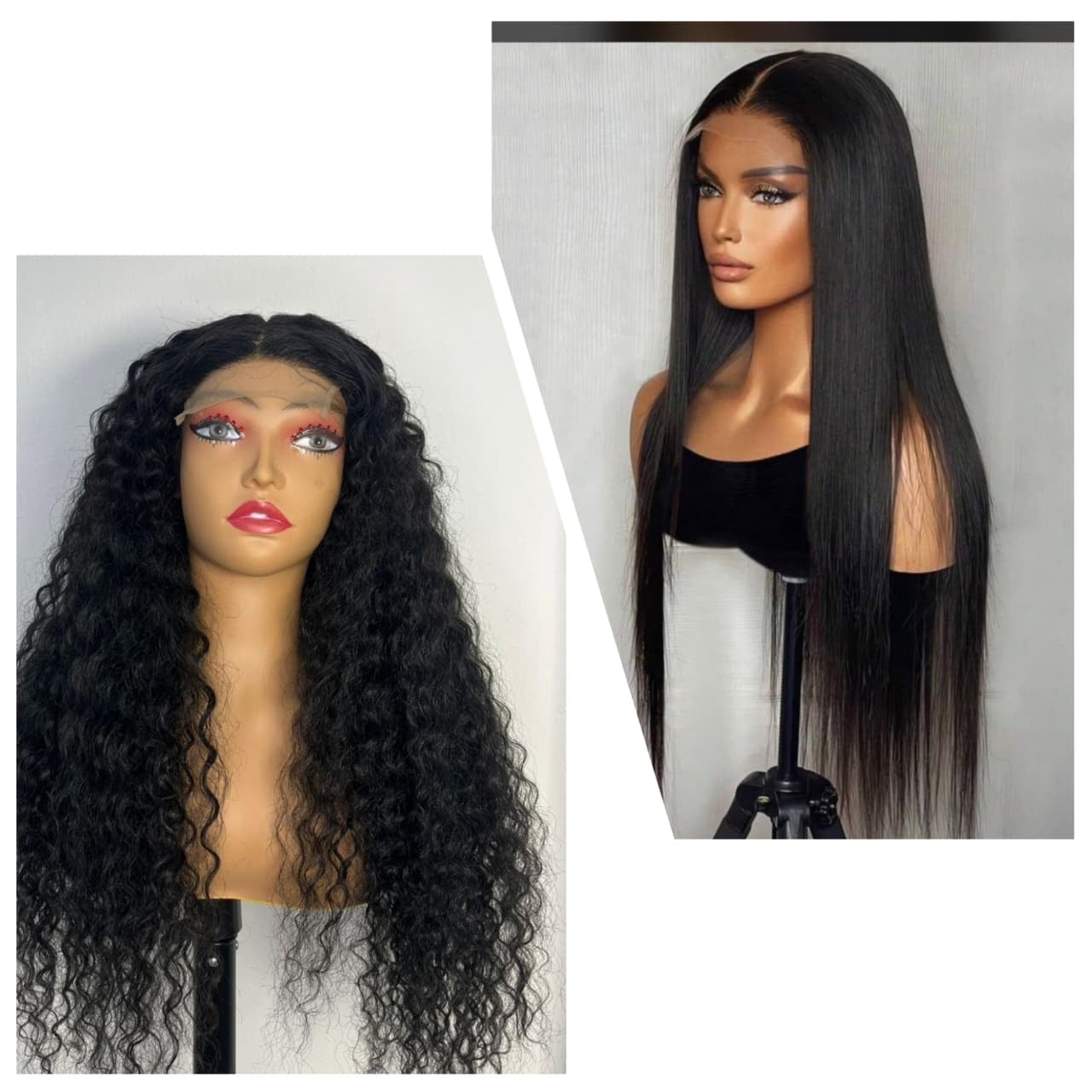 28-Inch Human Hair Combo – 4x4 Glueless Closure Wig & Bundle