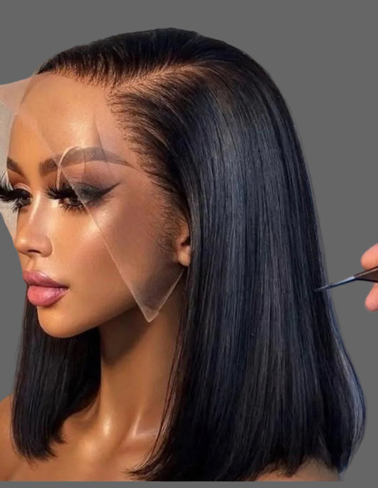 Luxury Full Frontal straight Bod Brazilian Human Hair