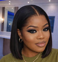 12 inch 13x4 Full Frontal Vietnamese Human Hair Bob Wig