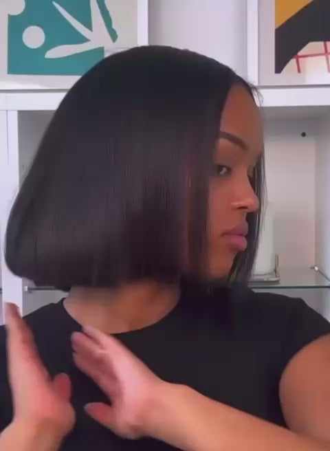 8 inch 5x5 Vietnamese Bob Wig